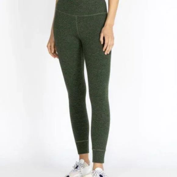 NWT Johnny Was Calme Ease Space Dye High Waist Leggings Green Soft Stretch XL - Picture 1 of 5